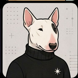 Dalmatien Pull Noir