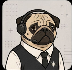 Pug Casque Support