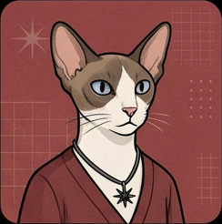 Chat Tigre Creme