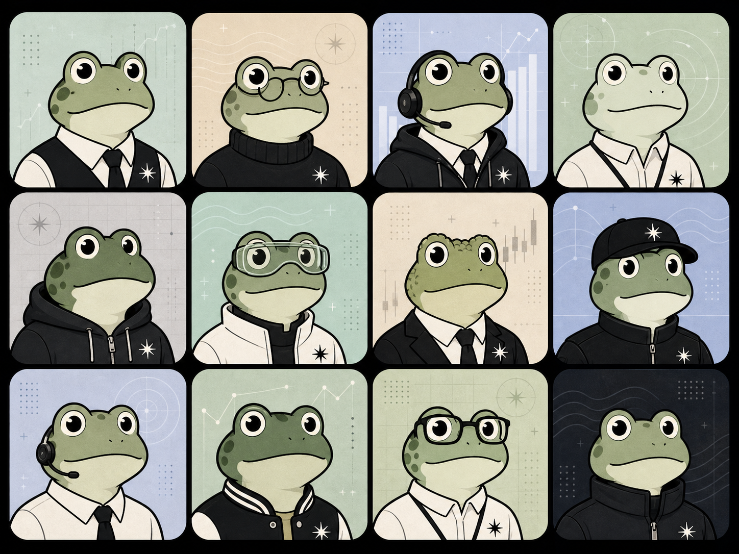 Compliance Frogs reference board