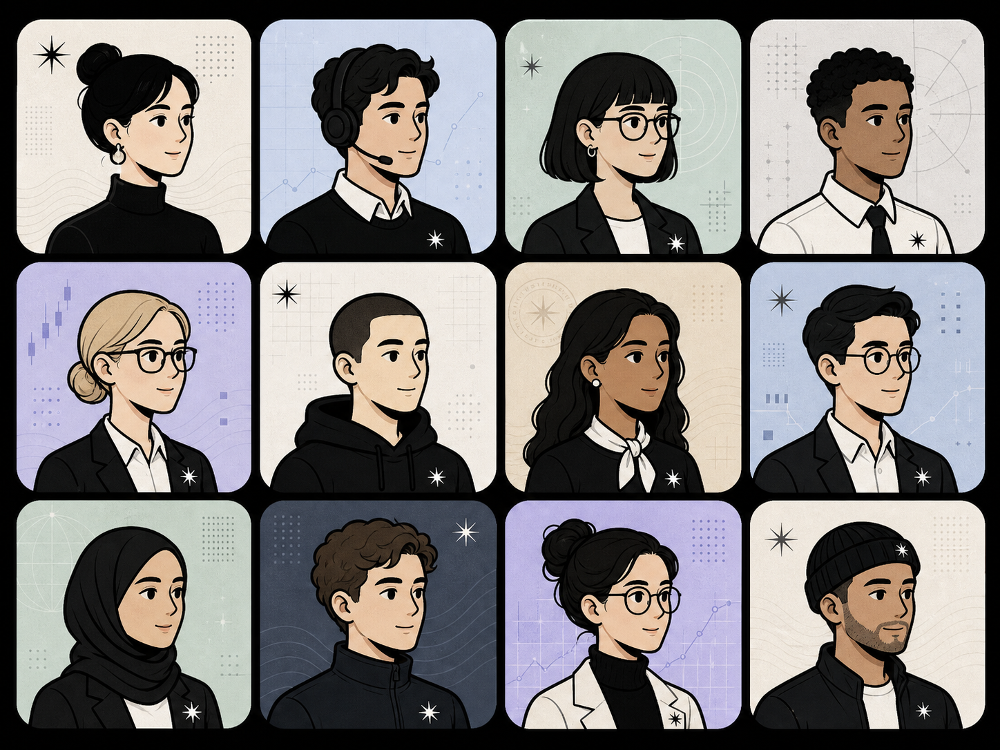 Human Operators reference board