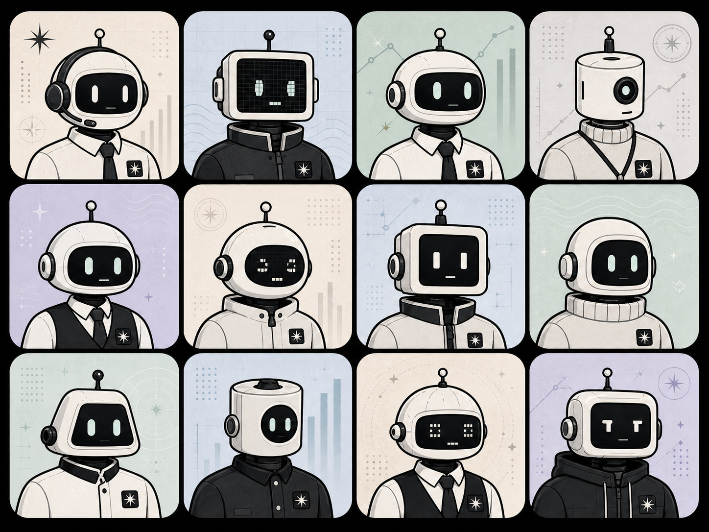 Ledger Robots reference board